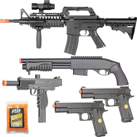 Bb gun amazon - Oct 17, 2017 · This item: Barra 1911 BB Gun Kit, Spring Powered Air Rifle, BB Pistol, BB Guns for Kids & Adults, Includes Gel Target and Ammo (250 BBS), 200 FPS, 177 Cal BB Pellets, Large Magazine, No CO2 Needed $24.97 $ 24 . 97